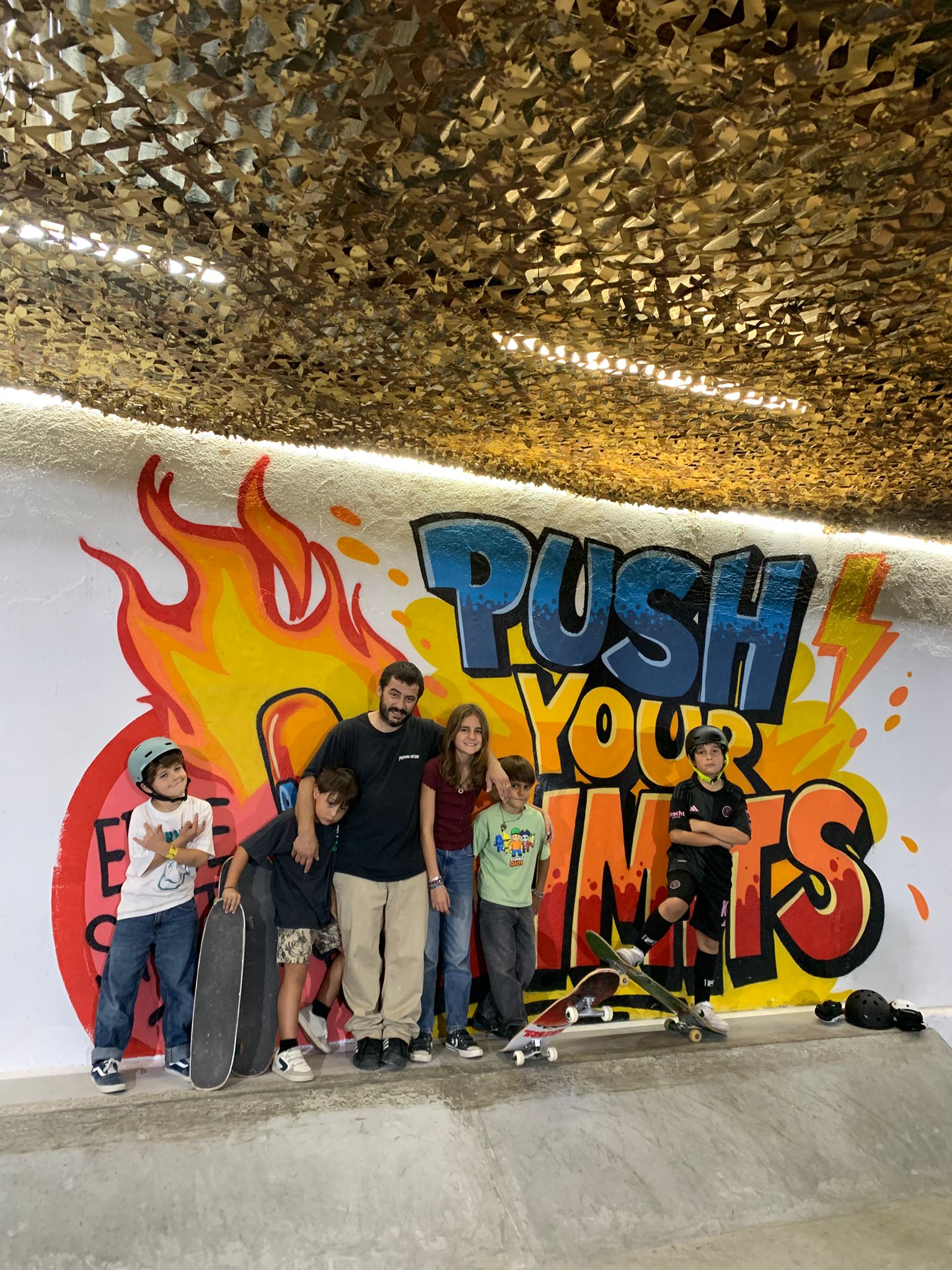 Prática orientada de skate